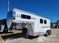 TOP OF THE LINE 2008 EBY 2 HORSE SLANT LOAD GOOSENECK WITH UPGRADES!! $22,900