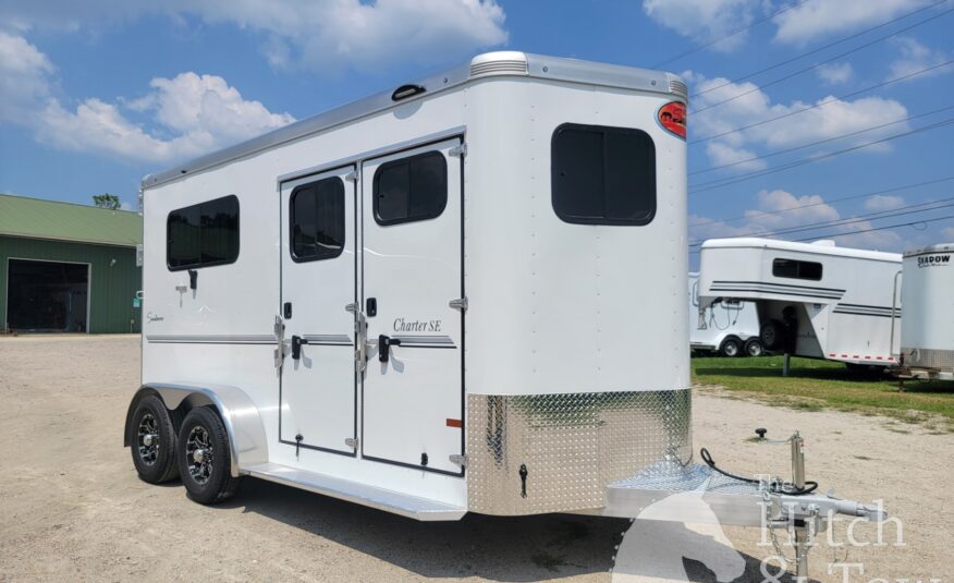 2024 SUNDOWNER CHARTER SE BUMPER PULL 2 HORSE STRAIGHT LOAD w/ GREAT FEATURES! $28,900