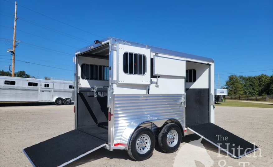 2024 ADAM 2 HORSE BUMPER PULL W/ SIDE RAMP $19,900