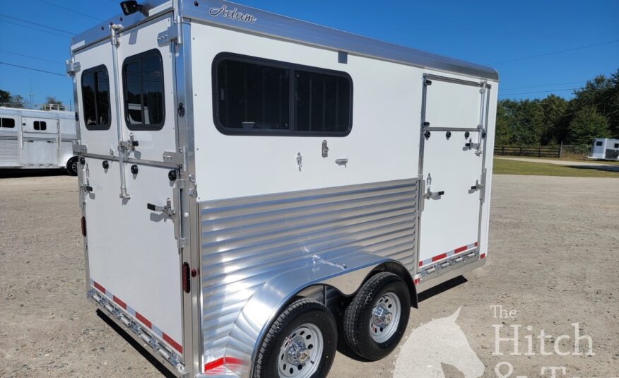 2024 ADAM 2 HORSE BUMPER PULL W/ SIDE RAMP $19,900