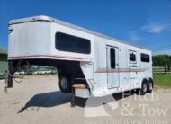 2003 SUNDOWNER SUNLITE 737 2 HORSE GOOSENECK TRAILER $14,900