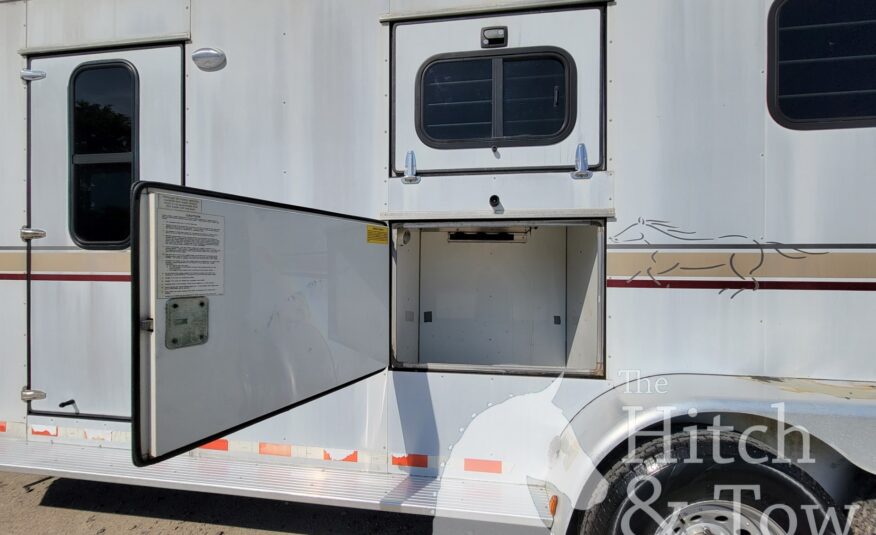 2003 SUNDOWNER SUNLITE 737 2 HORSE GOOSENECK TRAILER $14,900