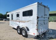 2003 SUNDOWNER SUNLITE 737 2 HORSE GOOSENECK TRAILER $14,900