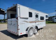 2003 SUNDOWNER SUNLITE 737 2 HORSE GOOSENECK TRAILER $14,900