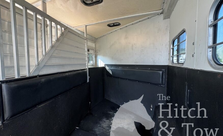 2004 HART 3 HORSE SLANT BUMPER PULL W/ DRESSING ROOM & RAMP TO DRESSING ROOM! $29,900