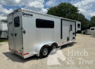 2016 SHADOW 3 HORSE SLANT LOAD LIVING QUARTERS TRAILER W/ UPGRADES & 7’5″ TALL! $29,900