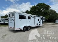 2022 LAKOTA CHARGER EDITION 2 HORSE STRAIGHT LOAD GOOSENECK WITH 9′ LQ & MID-TACK! $53,900