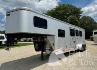 2016 SHADOW 3 HORSE SLANT LOAD LIVING QUARTERS TRAILER W/ UPGRADES & 7’5″ TALL! $29,900