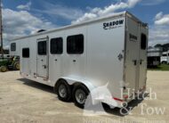 2016 SHADOW 3 HORSE SLANT LOAD LIVING QUARTERS TRAILER W/ UPGRADES & 7’5″ TALL! $29,900