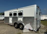 2004 HART 3 HORSE SLANT BUMPER PULL W/ DRESSING ROOM & RAMP TO DRESSING ROOM! $29,900