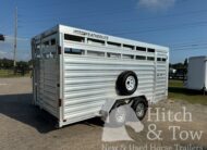 2022 FEATHERLITE 17’ ALUMINUM STOCK BUMPER PULL $17,900