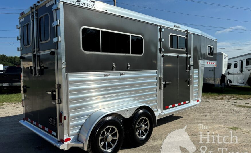 2022 4 STAR DELUXE 2 HORSE GOOSENECK W/ SIDE RAMP & LOTS OF UPGRADES!!! $39,900