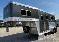 2022 4 STAR DELUXE 2 HORSE GOOSENECK W/ SIDE RAMP & LOTS OF UPGRADES!!! $39,900