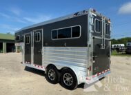 2022 4 STAR DELUXE 2 HORSE GOOSENECK W/ SIDE RAMP & LOTS OF UPGRADES!!! $39,900