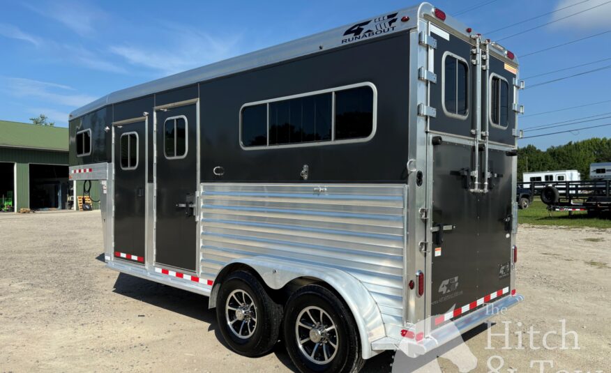 2022 4 STAR DELUXE 2 HORSE GOOSENECK W/ SIDE RAMP & LOTS OF UPGRADES!!! $39,900