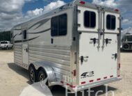 2025 4 STAR DELUXE 2 HORSE GOOSENECK W/ SIDE RAMP & LOTS OF UPGRADES!!! $46,500