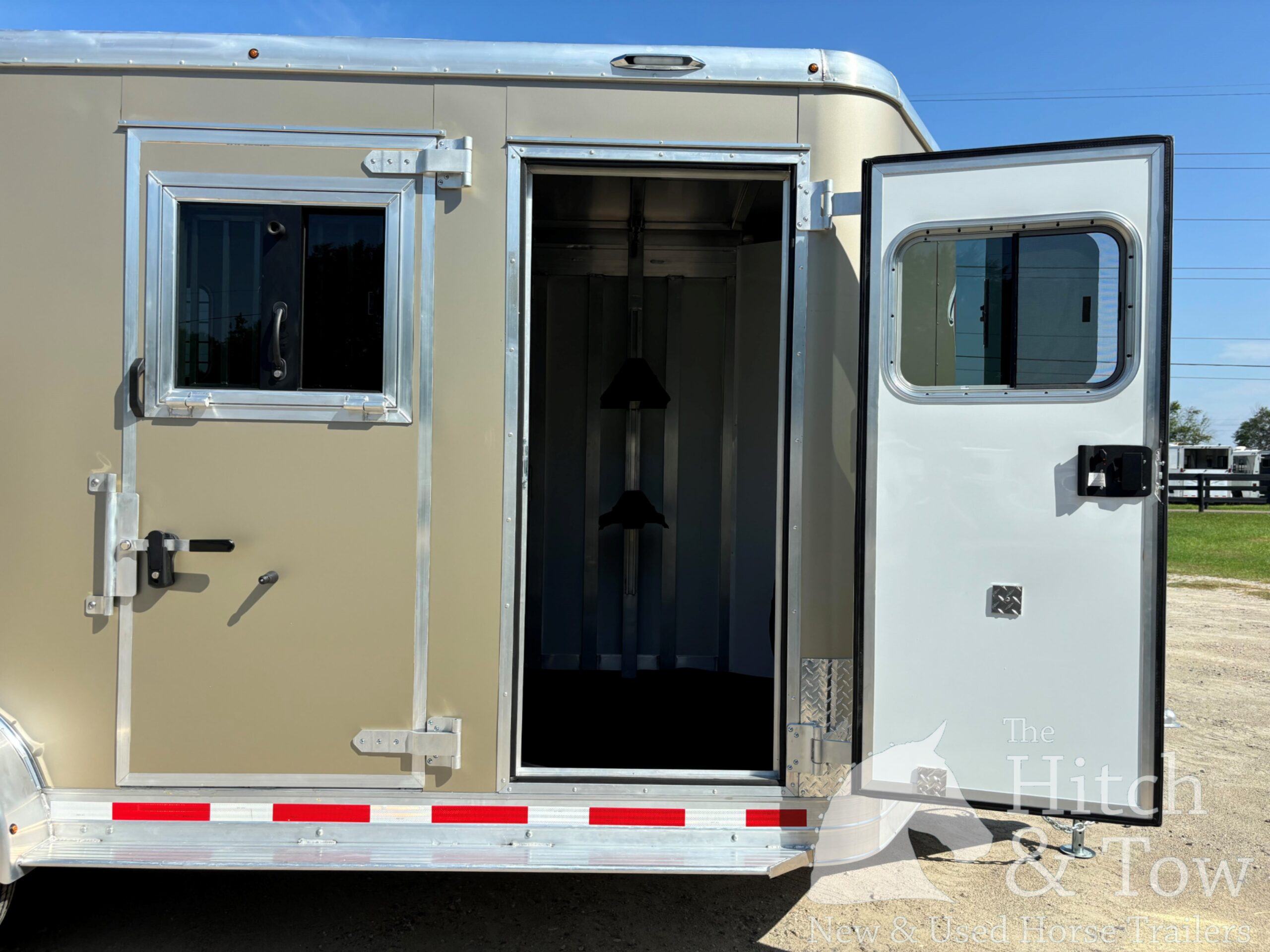 2025 KIEFERBUILT GENESIS 2 HORSE BUMPER PULL W/ DRESSING ROOM $27,000