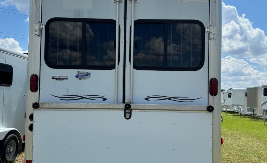 2007 SUNDOWNER SunLite 727 3 HORSE w/ 12′ LIVING QUARTERS $34,900