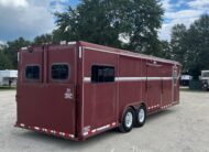 2011 S&S CARRIAGE TRAILER 2 HORSE STRAIGHT LOAD & UPGRADES $8,900