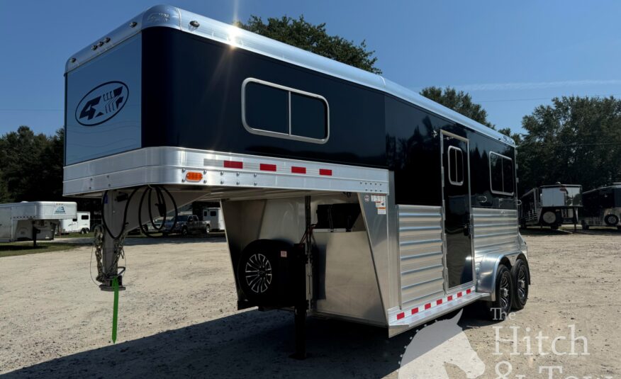 2024 4 STAR 2 HORSE GOOSENECK W/ ALL THE UPGRADES! $45,900