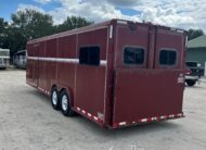 2011 S&S CARRIAGE TRAILER 2 HORSE STRAIGHT LOAD & UPGRADES $8,900