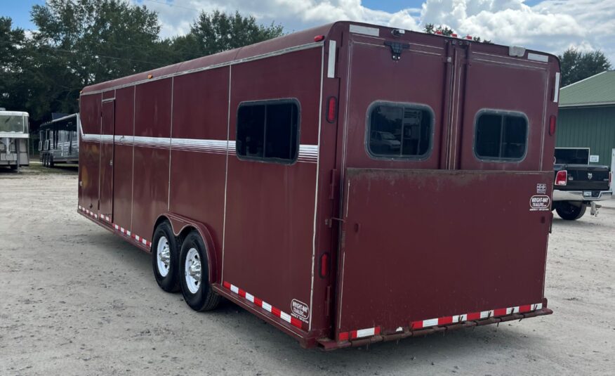 2011 S&S CARRIAGE TRAILER 2 HORSE STRAIGHT LOAD & UPGRADES $8,900