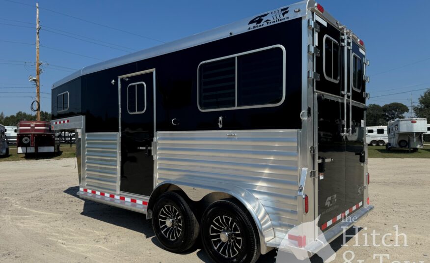 2024 4 STAR 2 HORSE GOOSENECK W/ ALL THE UPGRADES! $45,900