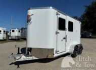 2025 KIEFERBILT 2 HORSE SLANT BUMPER PULL W/ DRESSING ROOM $21,900