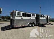 2025 4 STAR 6-8 HORSE HEAD TO HEAD W/ AIR RIDE & MANY UPGRADES $145,900