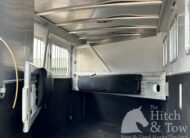 2004 FEATHERLITE 3 HORSE SLANT GOOSENECK TRAILER $12,900