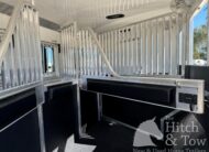 2023 4 STAR DELUXE 4 HORSE W/ 15′ OUTBACK LIVING QUARTERS, TONS OF UPGRADES, & TONS OF STORAGE!! $234,000