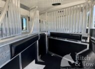 2023 4 STAR DELUXE 4 HORSE W/ 15′ OUTBACK LIVING QUARTERS, TONS OF UPGRADES, & TONS OF STORAGE!! $234,000