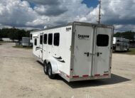 SLIGHTLY USED! 2022 SHADOW 4 HORSE SLANT LOAD LIVING QUARTERS TRAILER W/ UPGRADES $45,900