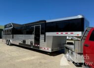 2023 4 STAR DELUXE 4 HORSE W/ 15′ OUTBACK LIVING QUARTERS, TONS OF UPGRADES, & TONS OF STORAGE!! $234,000