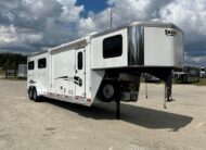 SLIGHTLY USED! 2022 SHADOW 4 HORSE SLANT LOAD LIVING QUARTERS TRAILER W/ UPGRADES $45,900