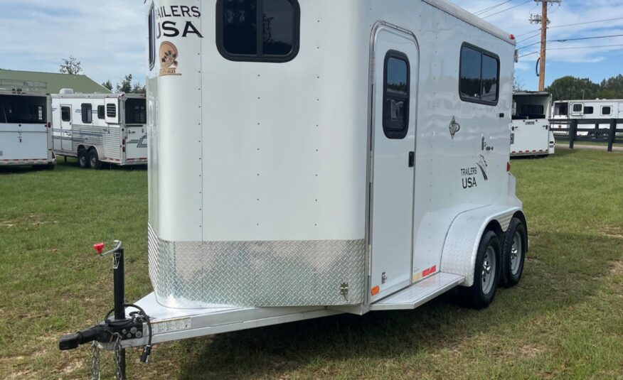 2014 TRAILERS USA 2 HORSE BUMPER PULL $9,400