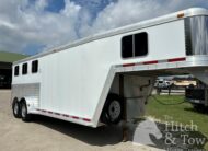 2004 FEATHERLITE 3 HORSE SLANT GOOSENECK TRAILER $12,900