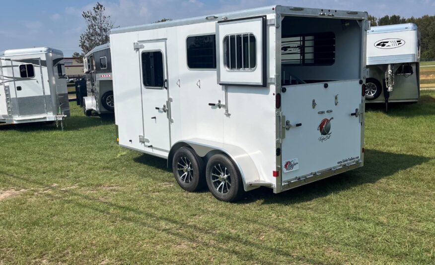 2025 KIEFERBILT KRUISER 2 HORSE BUMPER PULL W/ DRESSING ROOM $21,900