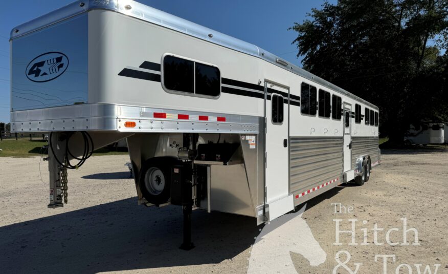 2025 4 STAR 6-8 HORSE HEAD TO HEAD W/ AIR RIDE & MANY UPGRADES $145,900