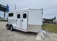 2024 ADAM 2 HORSE BUMPER PULL W/ DRESSING ROOM! $18,500