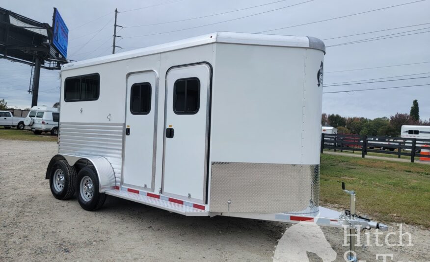 2024 ADAM 2 HORSE BUMPER PULL W/ DRESSING ROOM! $18,500