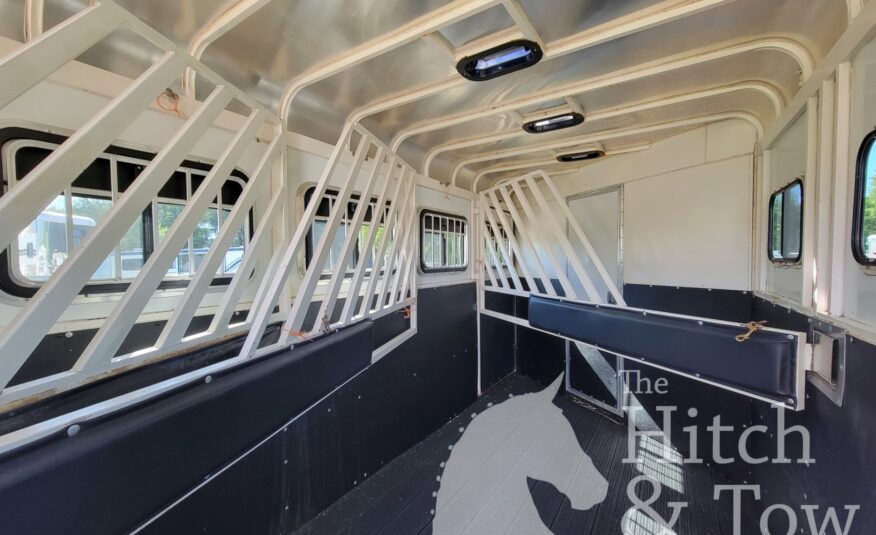 2006 NEWKIRK FAB 4 HORSE GOOSENECK TRAILER $11,900