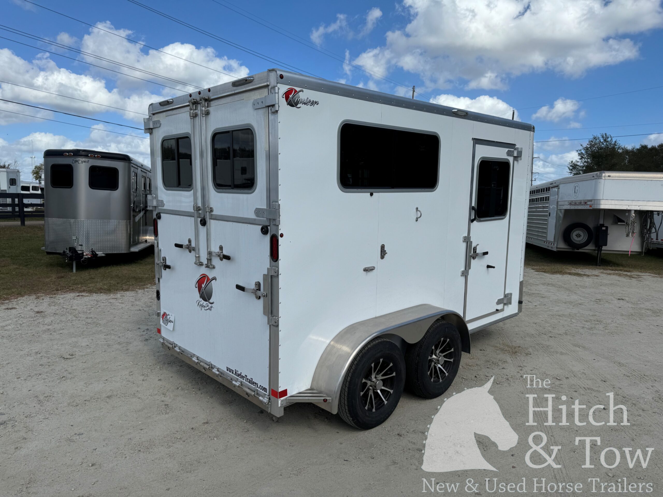 2025 KIEFERBILT KRUISER 2 HORSE BUMPER PULL NO DRESSING ROOM $18,950