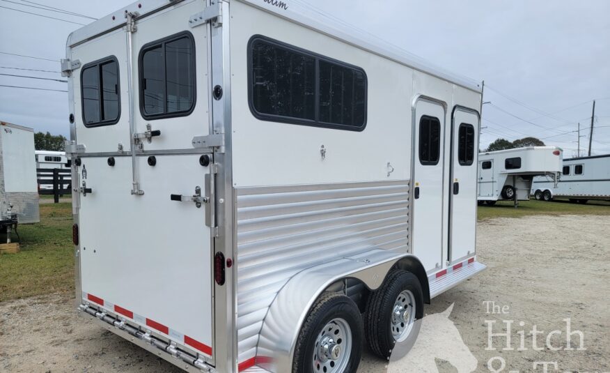 2024 ADAM 2 HORSE BUMPER PULL W/ DRESSING ROOM! $18,500