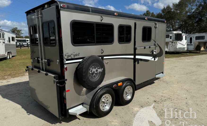 2015 EQUISPIRIT 2 HORSE BUMPER PULL W/ SIDE RAMP $20,000