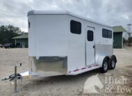 2024 ADAM 2 HORSE BUMPER PULL W/ DRESSING ROOM! $18,500