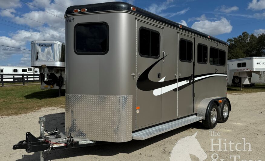 2015 EQUISPIRIT 2 HORSE BUMPER PULL W/ SIDE RAMP $20,000