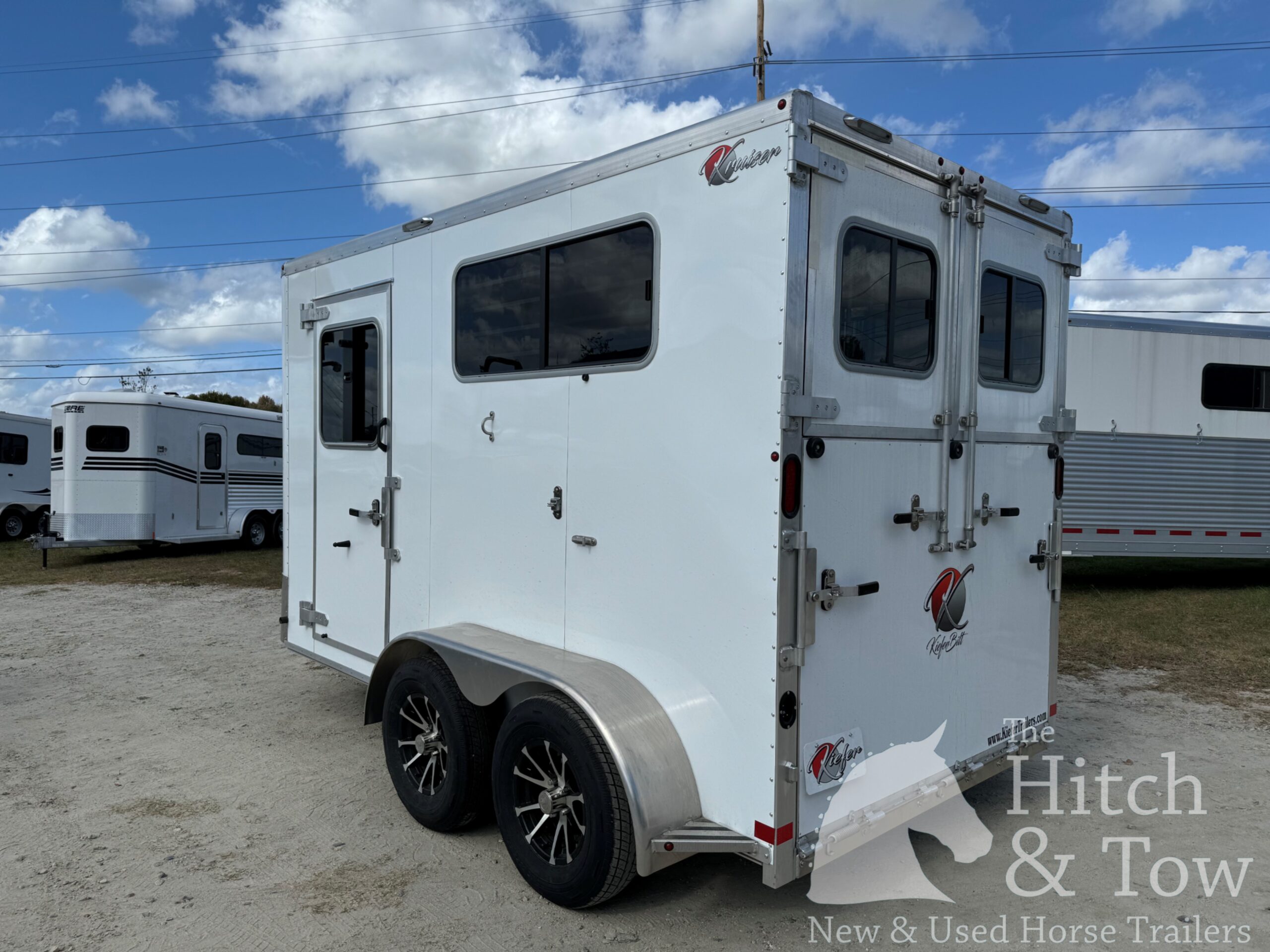 2025 KIEFERBILT KRUISER 2 HORSE BUMPER PULL NO DRESSING ROOM $18,950