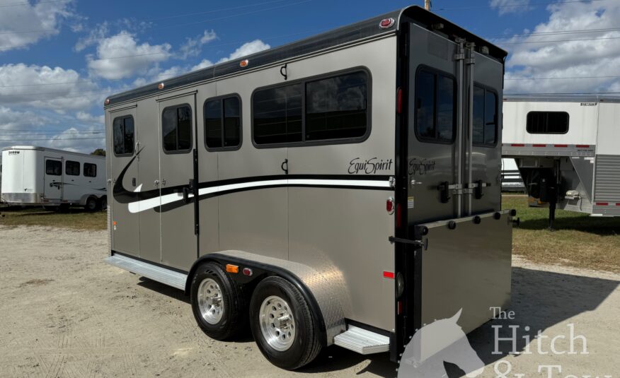 2015 EQUISPIRIT 2 HORSE BUMPER PULL W/ SIDE RAMP $20,000