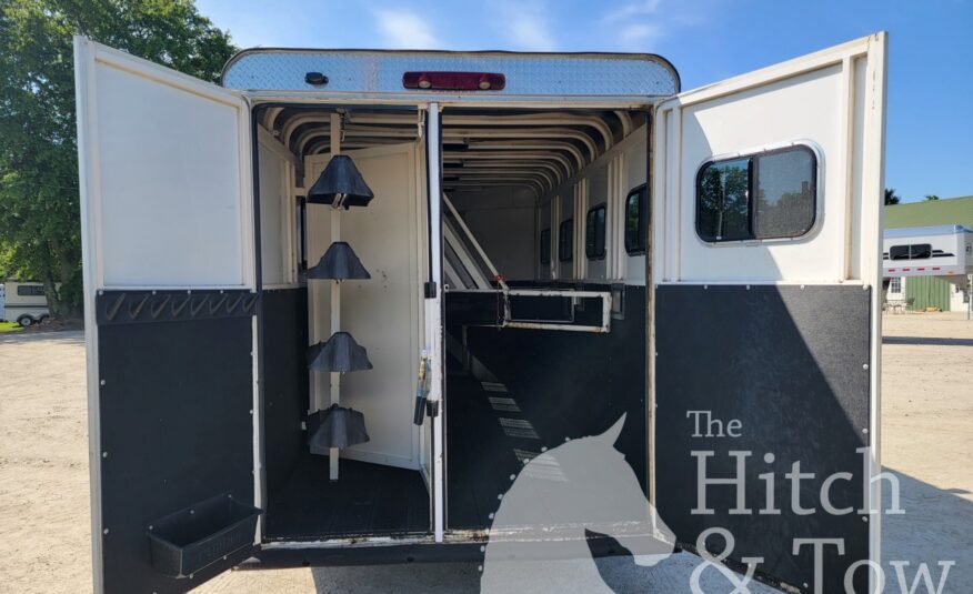 2006 NEWKIRK FAB 4 HORSE GOOSENECK TRAILER $11,900